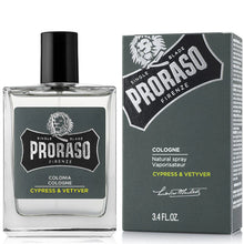 Load image into Gallery viewer, Proraso Cologne Cypress &amp; Vetyver 100ml