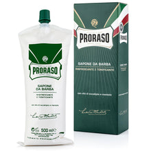 Load image into Gallery viewer, Proraso Shaving Cream Tube Refresh 500ml