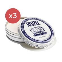 Load image into Gallery viewer, Reuzel Clay Matte Pomade Trio Bundle