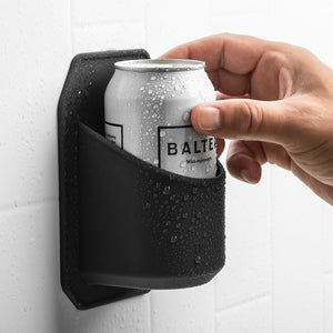 Tooletries Shower Beer Holder - Charcoal