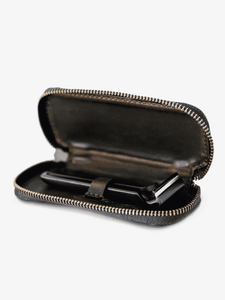 Supply Single Edge Travel Case - Dark Brown