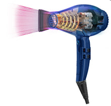 Load image into Gallery viewer, Parlux Alyon Air Ionizer 2250 Tech Hair Dryer - Midnight Blue