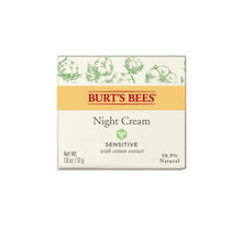 Load image into Gallery viewer, Burt&#39;s Bees Sensitive Solutions Calming Night Cream 50g