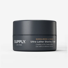 Load image into Gallery viewer, Supply Ultra Lather Shaving Cream - Sandalwood &amp; Cedar 255ml