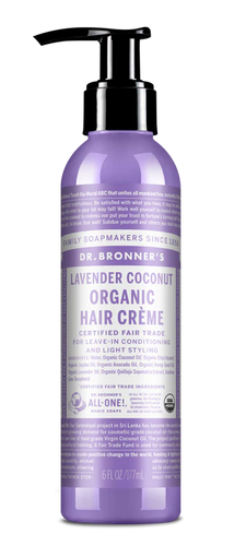 Dr. Bronner's Organic Hair Creme Lavender Coconut 177ml