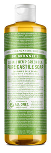 Dr. Bronner's Pure-Castile Soap Liquid Green Tea 473ml