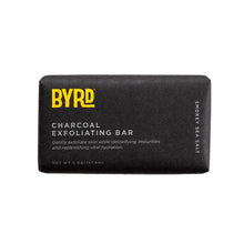 Load image into Gallery viewer, Byrd Activated Charcoal Exfoliating Bar 147.8ml