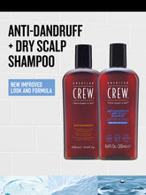 Load image into Gallery viewer, American Crew Anti Dandruff + Dry Scalp Shampoo 250ml