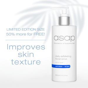 asap Limited Edition Daily Exfoliating Facial Scrub 300ml
