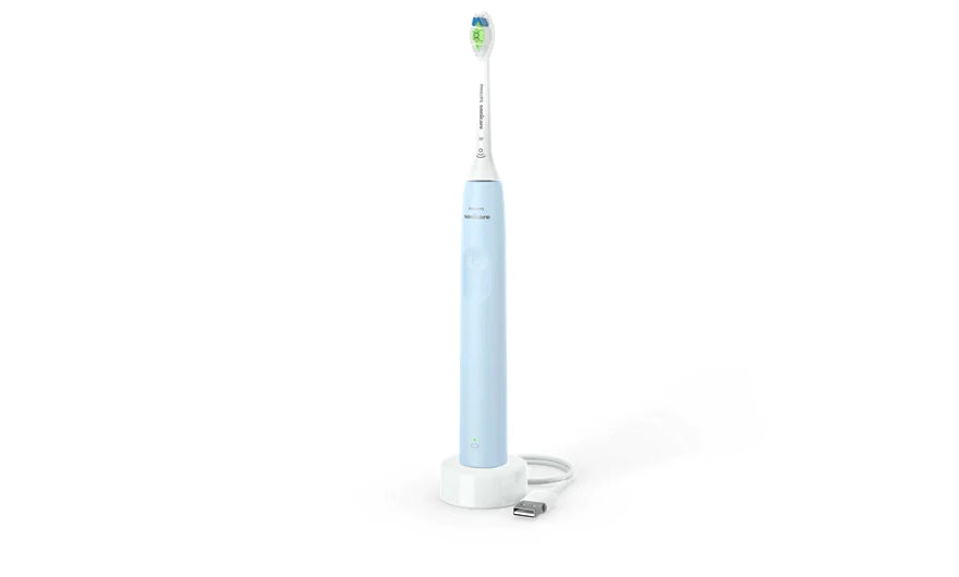 Philips Sonicare 2000 Electric Toothbrush - Light Blue – Above The Collar