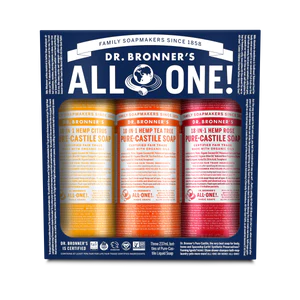 Dr. Bronner's Summer Lovin Gift Bundle 3x 237mL