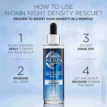 Load image into Gallery viewer, Nioxin Night Density Rescue 70ml