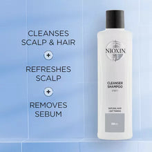 Load image into Gallery viewer, Nioxin System 1 Cleanser Shampoo 1000ml