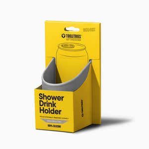 Tooletries Shower Beer Holder - Grey