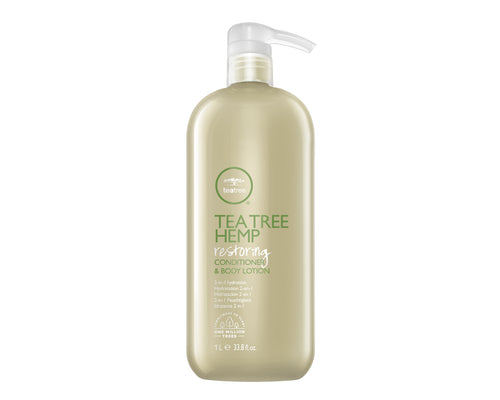 Paul Mitchell Tea Tree Hemp Restoring Conditioner and Body Lotion 300ml