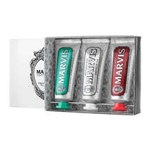 Load image into Gallery viewer, Marvis 3 Flavours Clear Gift Pack 25ml