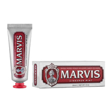 Load image into Gallery viewer, Marvis Travel Size Cinnamon Mint Toothpaste 25ml