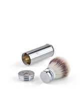 Load image into Gallery viewer, Muhle Travel M20 Silvertip Fibre® Shaving Brush – Metal
