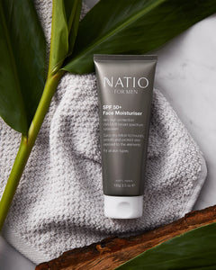 Natio For Men SPF 50+ Face Moisturiser 100g