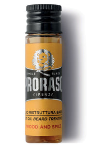 Proraso Hot Oil Beard Treatment Wood & Spice 4 x 17ml