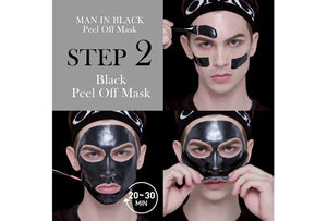 OMG Man In Black Peel Off Mask Kit