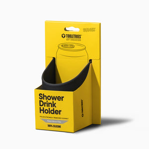 Tooletries Shower Beer Holder - Charcoal