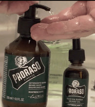 Load image into Gallery viewer, Proraso Beard Wash Refresh 200ml