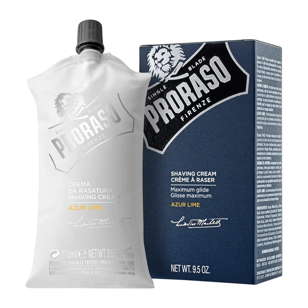 Proraso Shaving Cream Tube Azur Lime 275ml