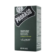 Load image into Gallery viewer, Proraso Shaving Cream Tube Cypress &amp; Vetyver 275ml