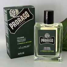 Load image into Gallery viewer, Proraso Cologne Cypress &amp; Vetyver 100ml