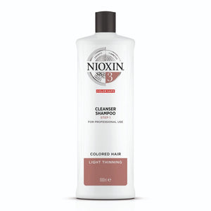 Nioxin System 3 Cleanser Shampoo and Scalp Therapy Revitalising Conditioner 1000ml Bundle