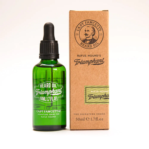 Captain Fawcett Beard Oil Rufus Hounds's Triumphant 50ml